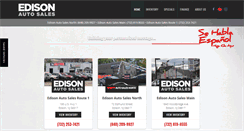 Desktop Screenshot of edisonautos.com